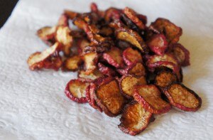 Spicy Baked Radish Chips Recipe