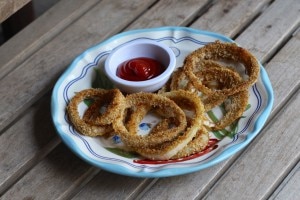 Vegan Baked Onion Rings Recipe