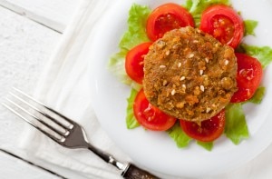Chickpea & Lentil Veggie Burgers