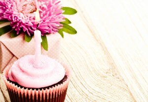 Chocolate Cupcakes with Raspberry Icing