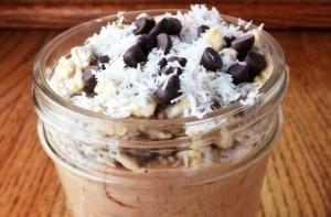 Coconut-Cocoa Overnight Oatmeal