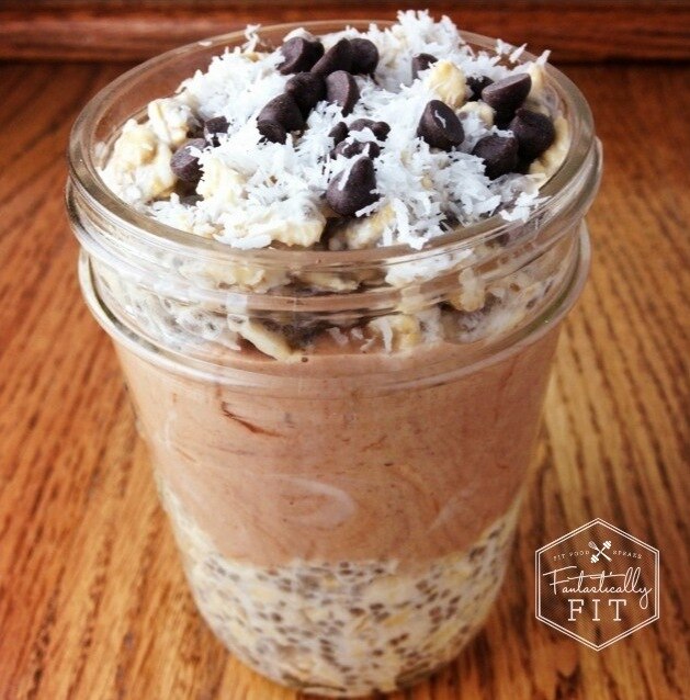 Coconut & Cocoa Overnight Oats