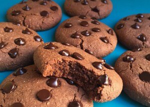 Double Chocolate Fudge Cookies