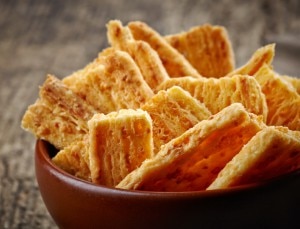 Healthy Snacks: Cheese Crisps Recipe