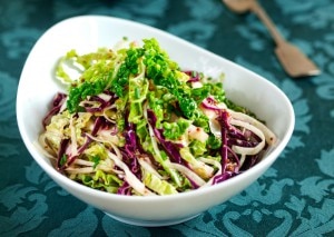 Baby Brussels Sprout Slaw Recipe