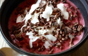Cherry-Cacao Smoothie Bowl Recipe