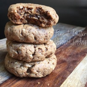 Peanut Butter Oatmeal Cookies