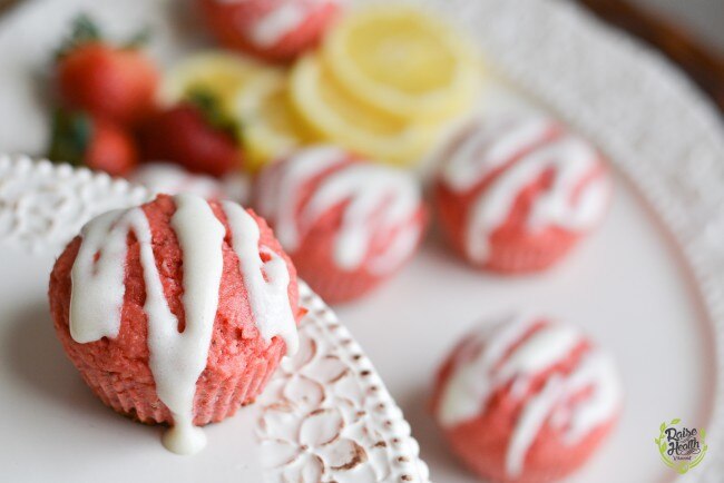 Strawberry Lemonade Protein Muffins Strawberry & Lemon Muffins Recipe