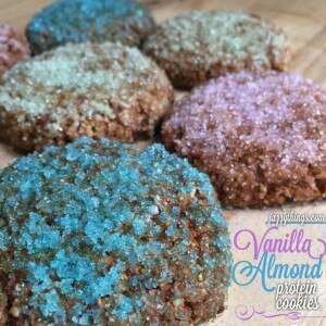 Vanilla Protein Cookies with Sprinkles Vanilla-Almond Protein Cookies.jpg full
