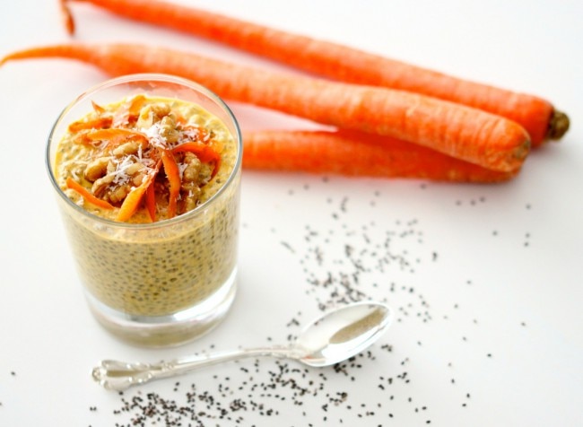 Carrot Cake-Chia Seed Cereal