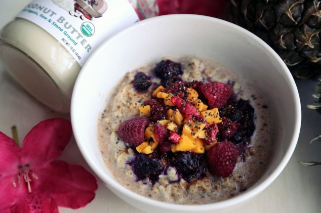 Coconut Butter Superfood Oatmeal Creamy Coconut Butter Superfood Oatmeal