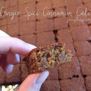 Cinnamon Spice Ginger Cake