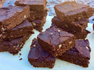 Brownies with Hemp Protein Powder