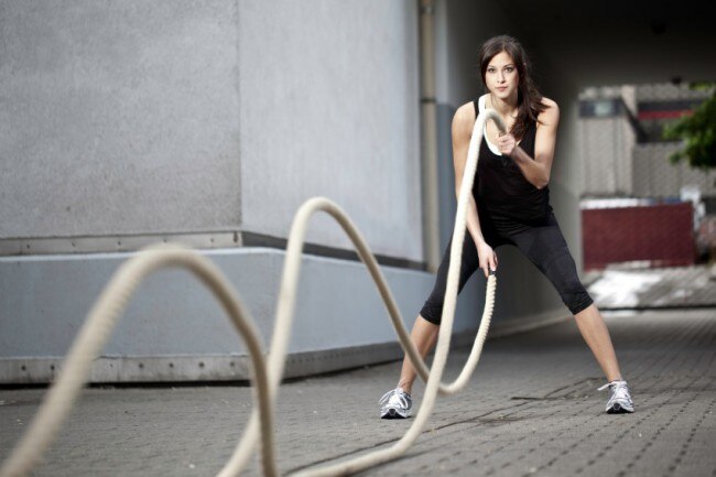 Workout Ropes in Action
