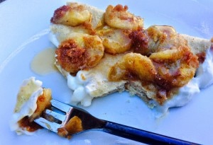 Healthy Cinnamon Banana Crepes Recipe