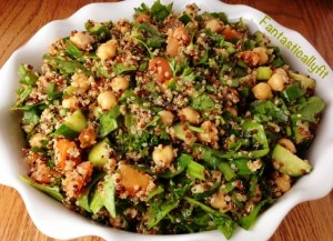 Quinoa Tabbouleh With Kale & Chickpeas