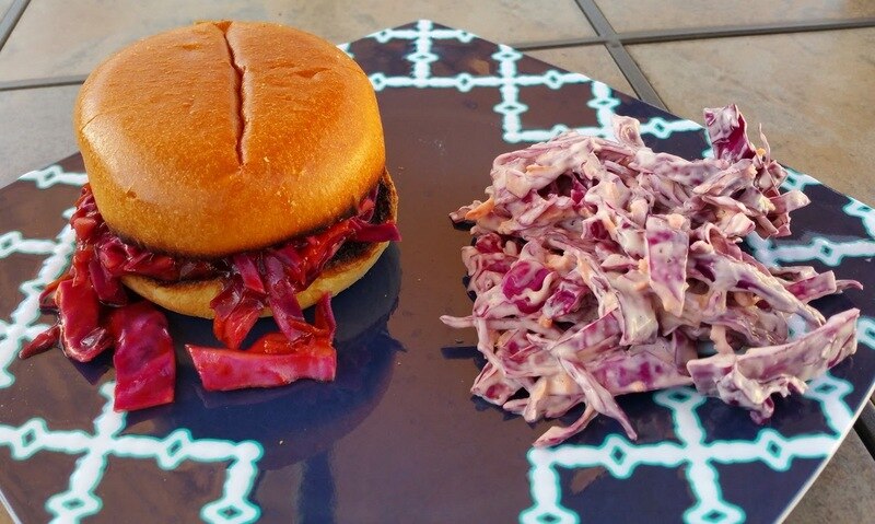 Vegetarian BBQ Sandwich & Slaw  Vegetarian BBQ Sandwich & Slaw Recipes