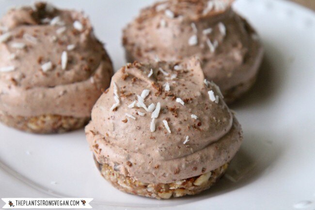 Coconut & Double Chocolate Mini Cream Pies