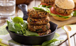 10-Minute Homemade Black Bean Burgers