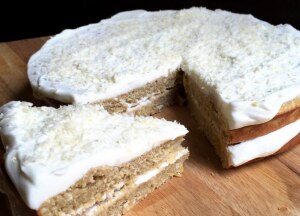 Pineapple & Coconut Protein Cake Recipe