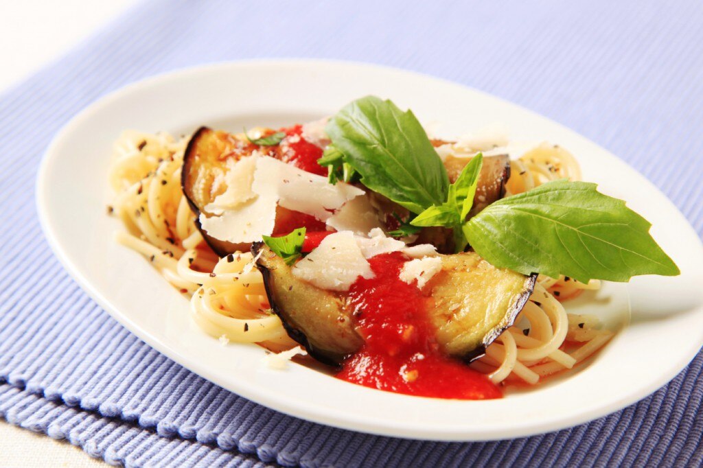 Lightened Eggplant Parmesan Recipe