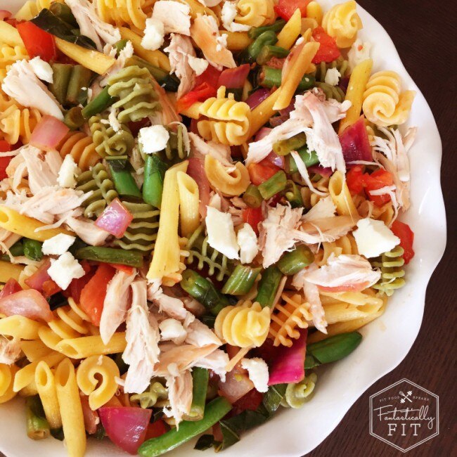 Bruschetta Pasta With Vegetables & Chicken  Bruschetta Pasta With Chicken & Vegetables