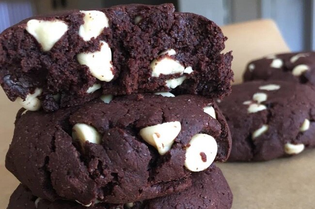 Dark Chocolate Cookies Recipe with White Chocolate Chips Dark Chocolate Cookies Recipe with White Chocolate Chips