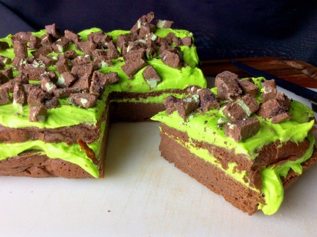 Protein Recipe: Mint Chocolate Brownies Mint Chocolate Brownies with Quest Protein Powder