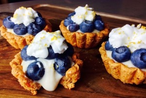 Lemon Creme Protein Tarts