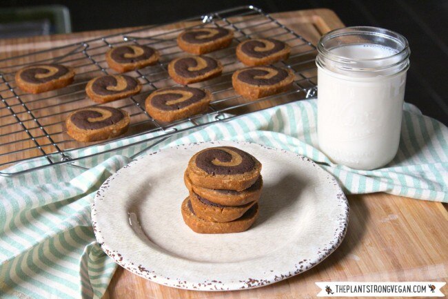 Vegan Pinwheel Cookies