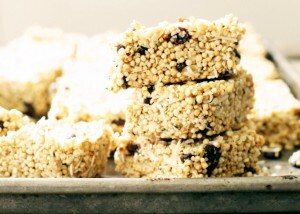 Puffed Millet & Coconut Granola Bar Recipe