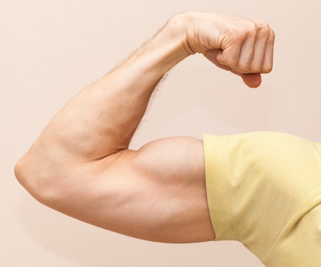 Strong biceps top