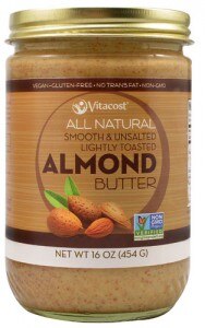 Smooth & Unsalted Almond Nut Butter Almond Nut Butter from Vitacost
