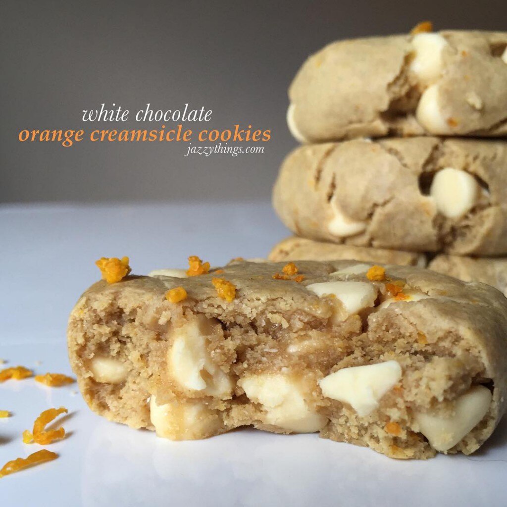 Orange Creamsicle Cookie Recipe White Chocolate Creamsicle Cookies