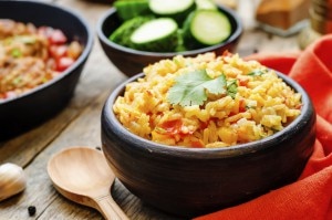 Crockpot Spanish Rice & Chicken Dinner
