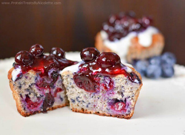 Blueberry Protein Muffins Recipe