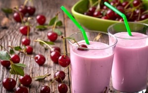 chocolate cherry diet smoothie