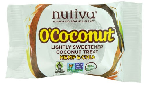 Nutiva O'Coconut Lightly Sweetened Coconut Treat