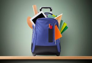 Backpack Filled With Non-Toxic and Eco-Friendly School Supplies | Vitacost.com/blog