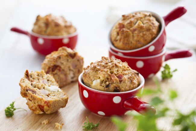 Chicken-Oat Breakfast Muffin Recipe Chicken & Oat Breakfast Muffins Recipe