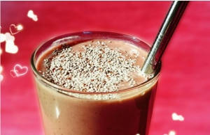 Smoothie with Peanut Butter and Banana