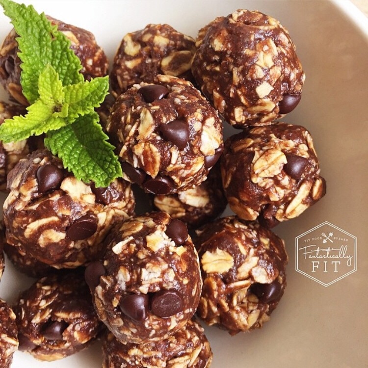 Chocolate-Mint Protein Balls Recipe Chocolate-Mint Protein Balls Recipe