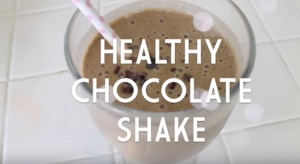 Healthy Chocolate Milk Shake Recipe