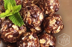 Protein Balls Recipe: Double Chocolate Mint