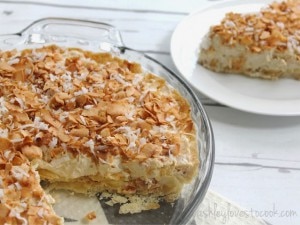 Cheesecake with Coconut & Pineapple