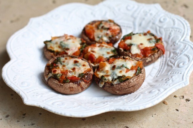 Vegan Mushroom Pizza