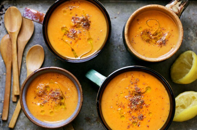 Roasted Carrot & White Bean Soup Recipe