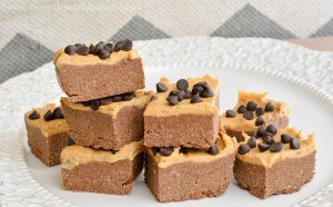 No-Bake Chocolate-Peanut Butter Protein Brownies Recipe