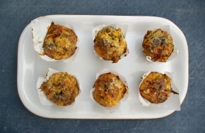 Paleo Turkey, Spinach and Sweet Potato Muffin Recipe