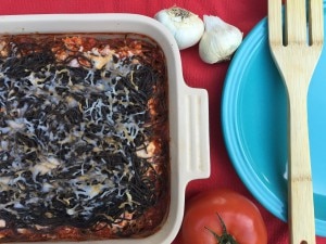 Baked Black Bean Spaghetti Recipe